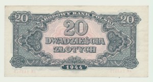 20 złotych 1944, ...owym - ser. CH