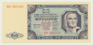 20 złotych 1948, ser. HM
