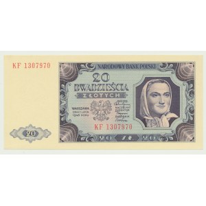 20 złotych 1948, ser. HF
