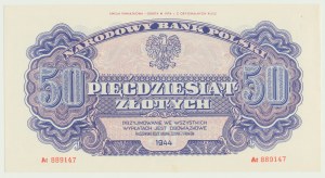 50 zlatých 1944 owe-, tlač z pôvodných štočkov 1974, ser. Na 889147