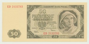 50 złotych 1948, ser. ED