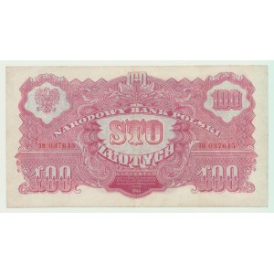 100 złotych 1944, ...owym - ser. T0