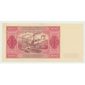100 złotych 1948, seria FZ - bez ramki