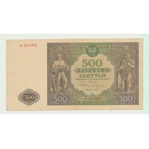 500 zlatých 1946, sér. H