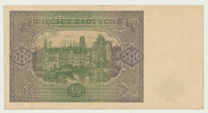 500 zlatých 1946, séria. H