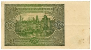 500 zlatých 1946, séria. H