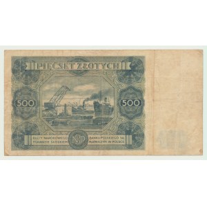 500 zlotých 1947, SÉRIE W