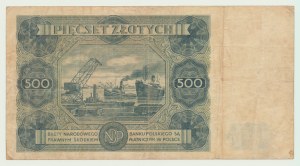 500 Zloty 1947, SERIE W