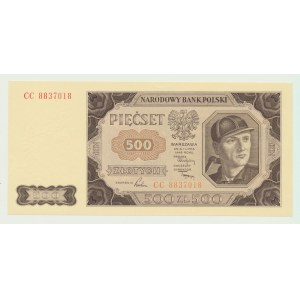 500 zlatých 1948, sér. CC