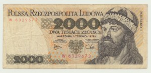 2,000 zloty 1979, Mieszko, ser. W