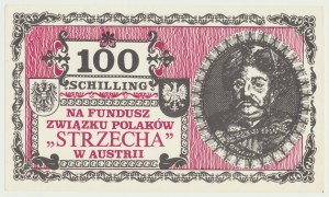Cegiełka 100 schilling, na Fundusz Związku Polaków 