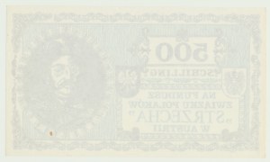 Brick 500 schilling, for the Fund of the Union of Poles 