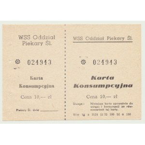 Karta Konsumpcyjna, 10 zł, * 024943, Piekary Śląskie