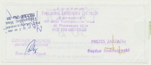 50 zloty 2000, Społem shopping voucher, nr.000046, Tomaszow Mazowiecki, B. RZADKIE