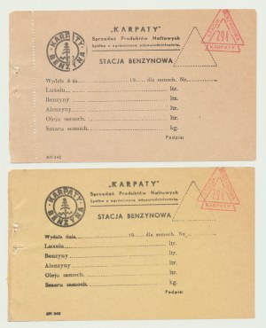 People's Republic of Poland, Gas Station 294 Karpaty, set of 2.