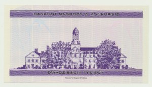 20.000 PLN, Banknote des Wettbewerbspreises