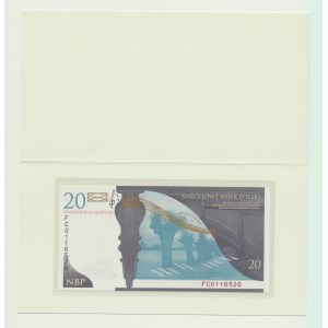 20 gold 2009, Frederic Chopin, FC0116520