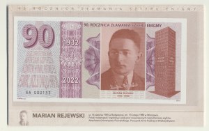 90th anniversary of the breaking of the enigma 3 pcs pseudo-banknotes