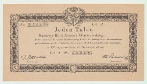 Varšavské knížectví, 1 tolar 1810, faksimile BN - 1968