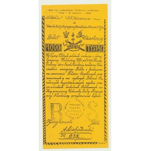 1000 Gold 1794, facsimile BN - 1994, limited edition