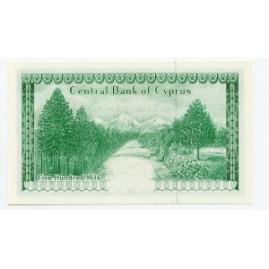 Chypre, 500 Mils 1979