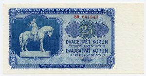 Cecoslovacchia, 25 corone 1953