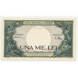 Rumunsko, 1 000 lei 1945
