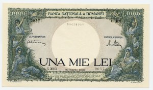 Romania, 1,000 lei 1945