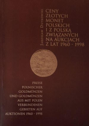 J. Dutkowski, Prix des pièces d'or polonaises de 1960 à 1998
