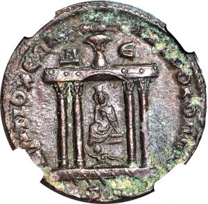 Sesterzio Trebonianus Gallus 251-253, provincia di Siria Antiochia