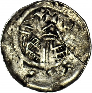 Ladislaus I Herman 1081-1102, Cracow denarius, small head