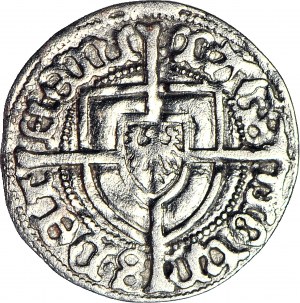 R-, Deutscher Orden, Jan von Tiefen 1489-1497, Pfennig, R3