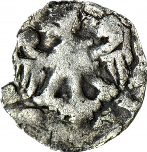 RR- Casimir the Great 1333-1370, Denarius of Poznan, Bull's Head R7