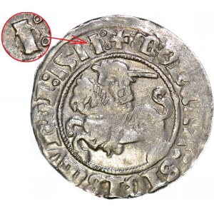 RR-, Zygmunt I Stary, Półgrosz 1511/0, przebitka daty, Wilno