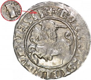 RR-, Zikmund I. Starý, půlpenny 1511/0, datovací razítko, Vilnius