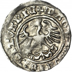RR-, Zygmunt I Stary, Półgrosz 1511/0, przebitka daty, Wilno