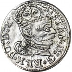 Stefan Batory, Trojak 1583, Ryga, rzadszy rocznik, piękny