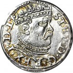 R-, Stefan Batory, Trojak 1586, Ryga, duża głowa, rzadki, menniczy