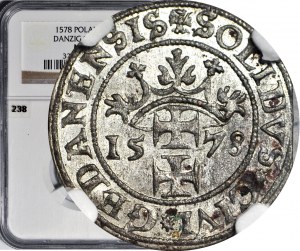 R-, Stefan Batory, Shelrogue 1578 Gdansk, minted