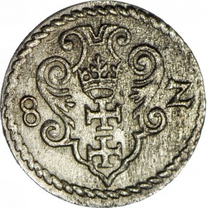 R-, Stefan Batory, Denar Gdansk 1581