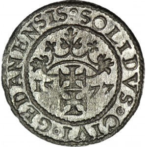 RR-, Stefan Batory, SZELĄG oblężniczy 1577, Goebel, Gdańsk, R3, menniczy