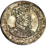 RRR-, Sigismondo III Vasa, Ort 1618, Danzica, CROCE FIRMATA, molto rara