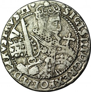 RRR-, Sigismond III Vasa, Ort Bydgoszcz 1622, erreur NON corrigée sur GOT, très rare