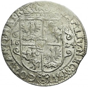 Sigismund III Vasa, Ort 1624, Bydgoszcz, PRV.M, beautiful