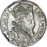 R-, Zygmunt III Waza, Szóstak 1596, Malbork, duża głowa
