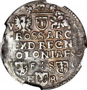RRR-, Sigismond III Vasa, Sixpence 1596, Bydgoszcz, R7, T.100mk