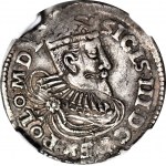 RRR-, Zygmunt III Waza, Szóstak 1596, Bydgoszcz, R7, T.100mk
