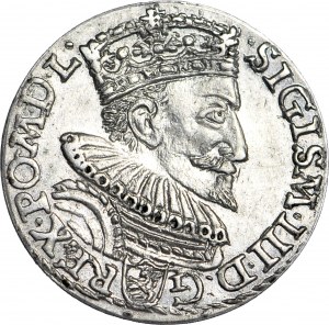 Žigmund III Vaza, Trojak 1593, Malbork, razené