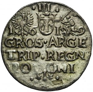 Zikmund III Vasa, Trojak 1619, Krakov