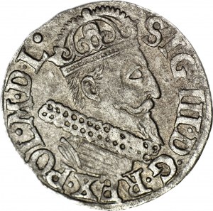 RRR-, Sigismund III Vasa, Trojak 1622, Hetman Nachahmung, R6